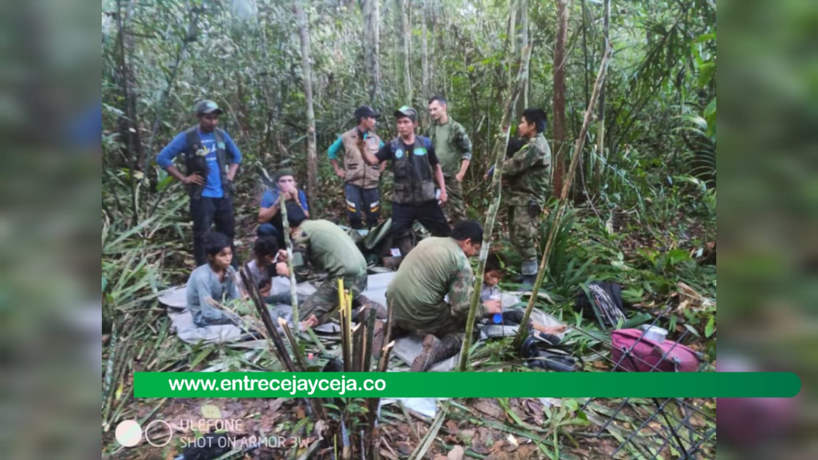 Fueron dados de alta los 4 niños rescatados en la selva del Guaviare