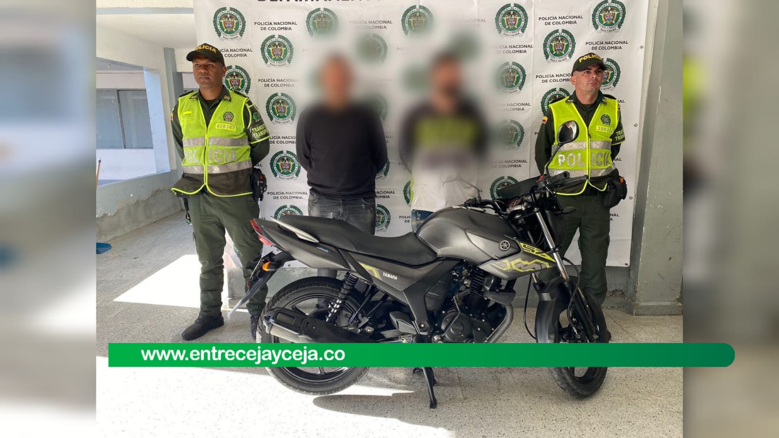 Moto robada fue recuperada en El Carmen