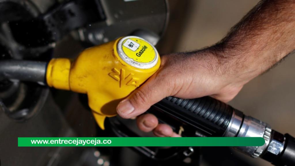 Cuando la gasolina llegue a $15.500, el diésel comenzará a subir