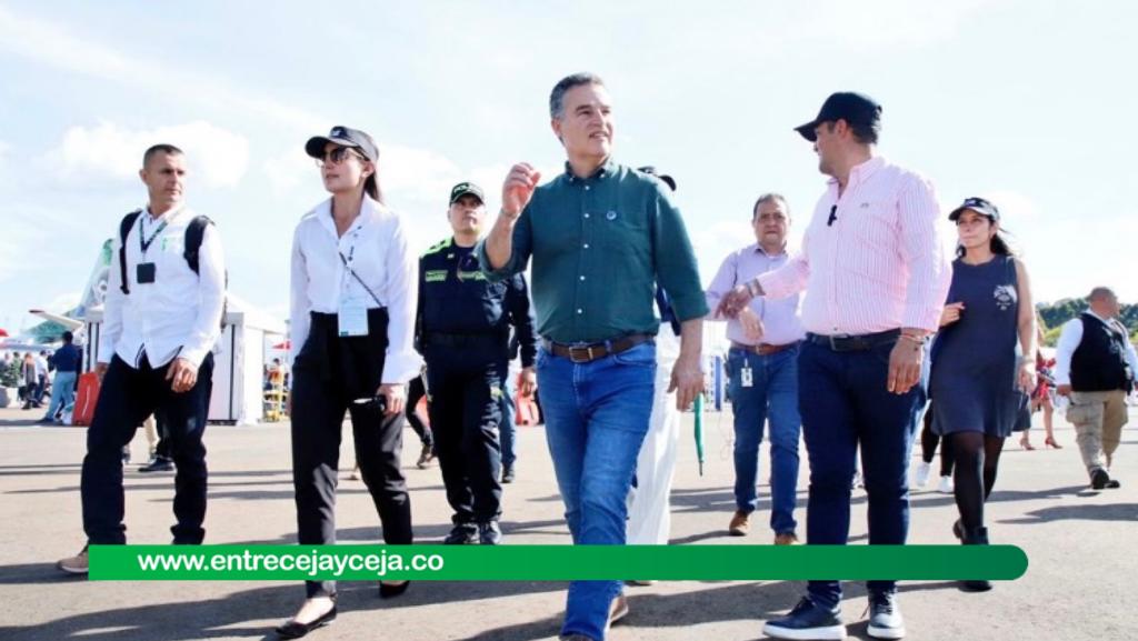 “Estamos comprometidos con la segunda pista”, gobernador tras visitar la F-Air