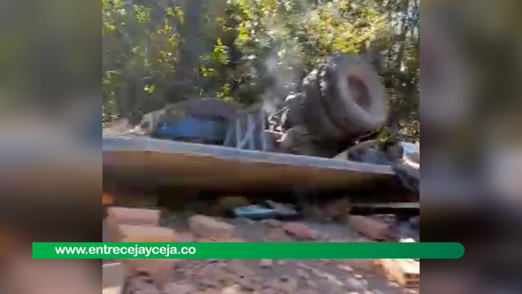 Un muerto y un herido; balance del accidente en Las Palmas