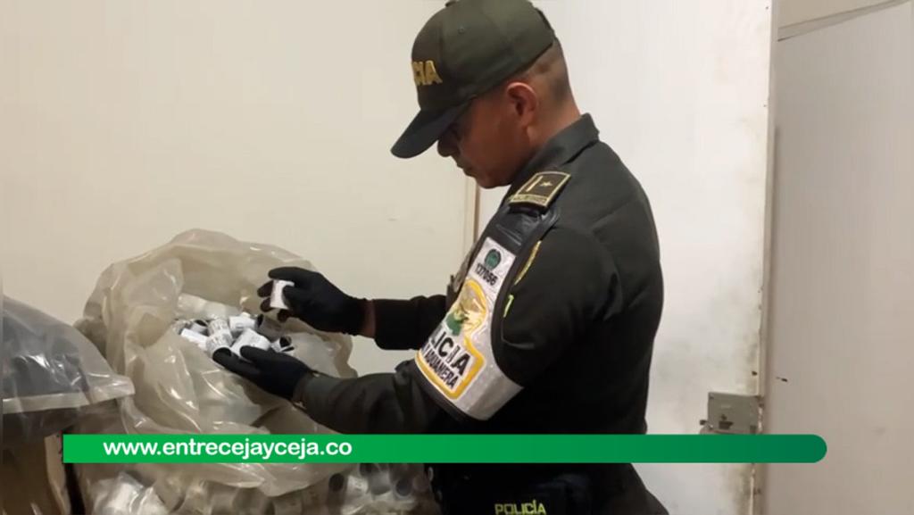 Policía desarticula organización dedicada a la falsificación de licores