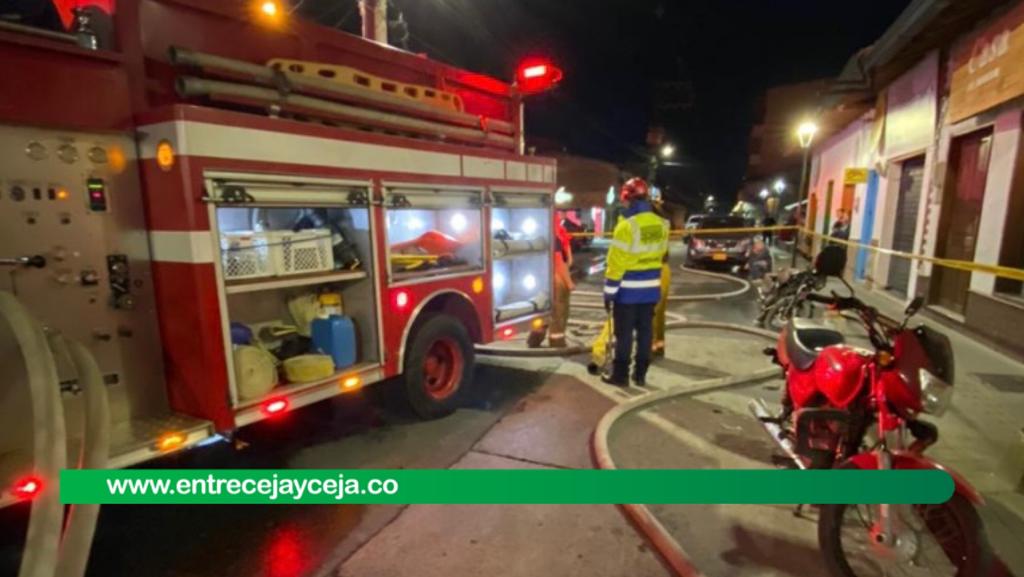 Dos incendios dejan pérdidas en restaurante y ebanistería de El Retiro