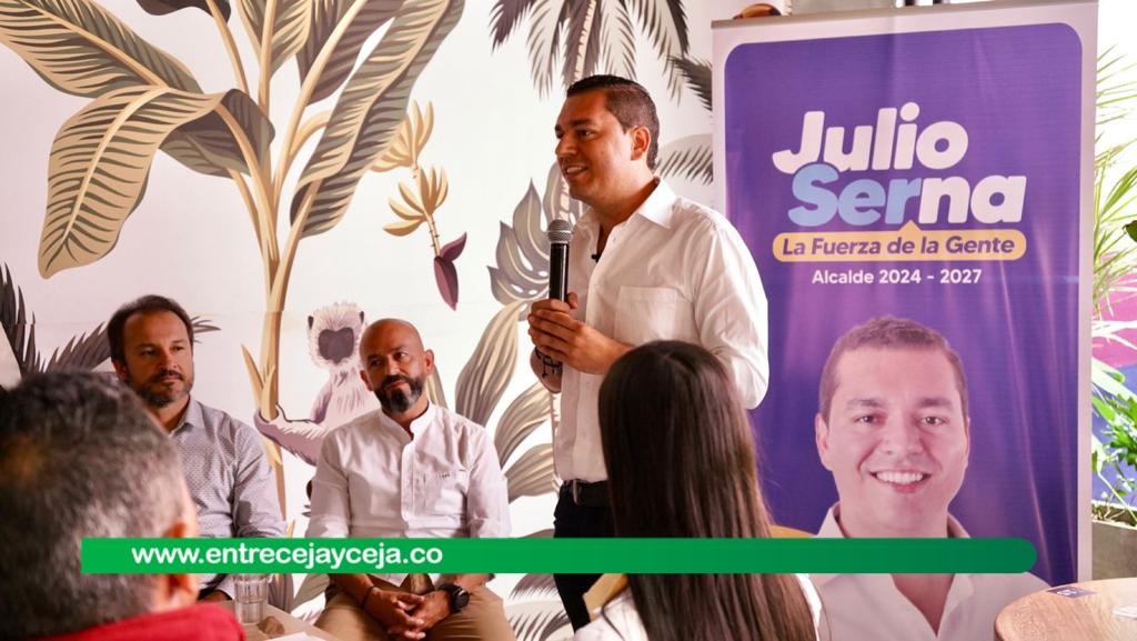 “Somos una campaña que respeta los valores democráticos», Julio Serna inscribió su candidatura a la Alcaldía de Marinilla