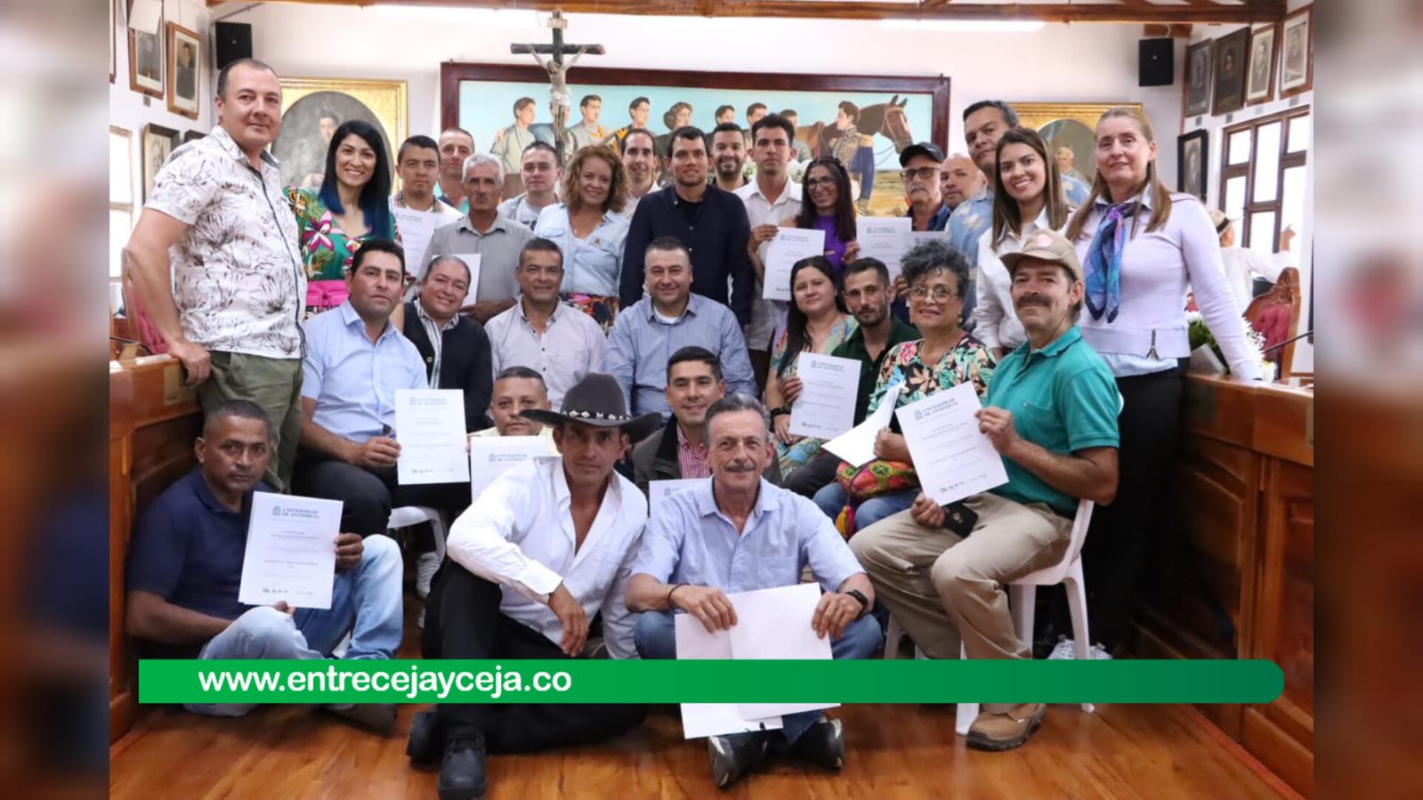 38 campesinos se graduaron del Diplomado en Agricultura Orgánica 4.0