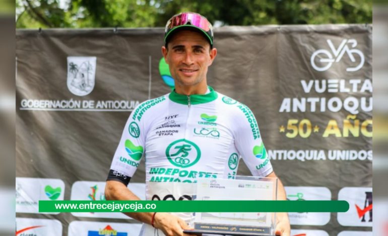 El marinillo Alex Gil ganó la cuarta etapa de la Vuelta Antioquia