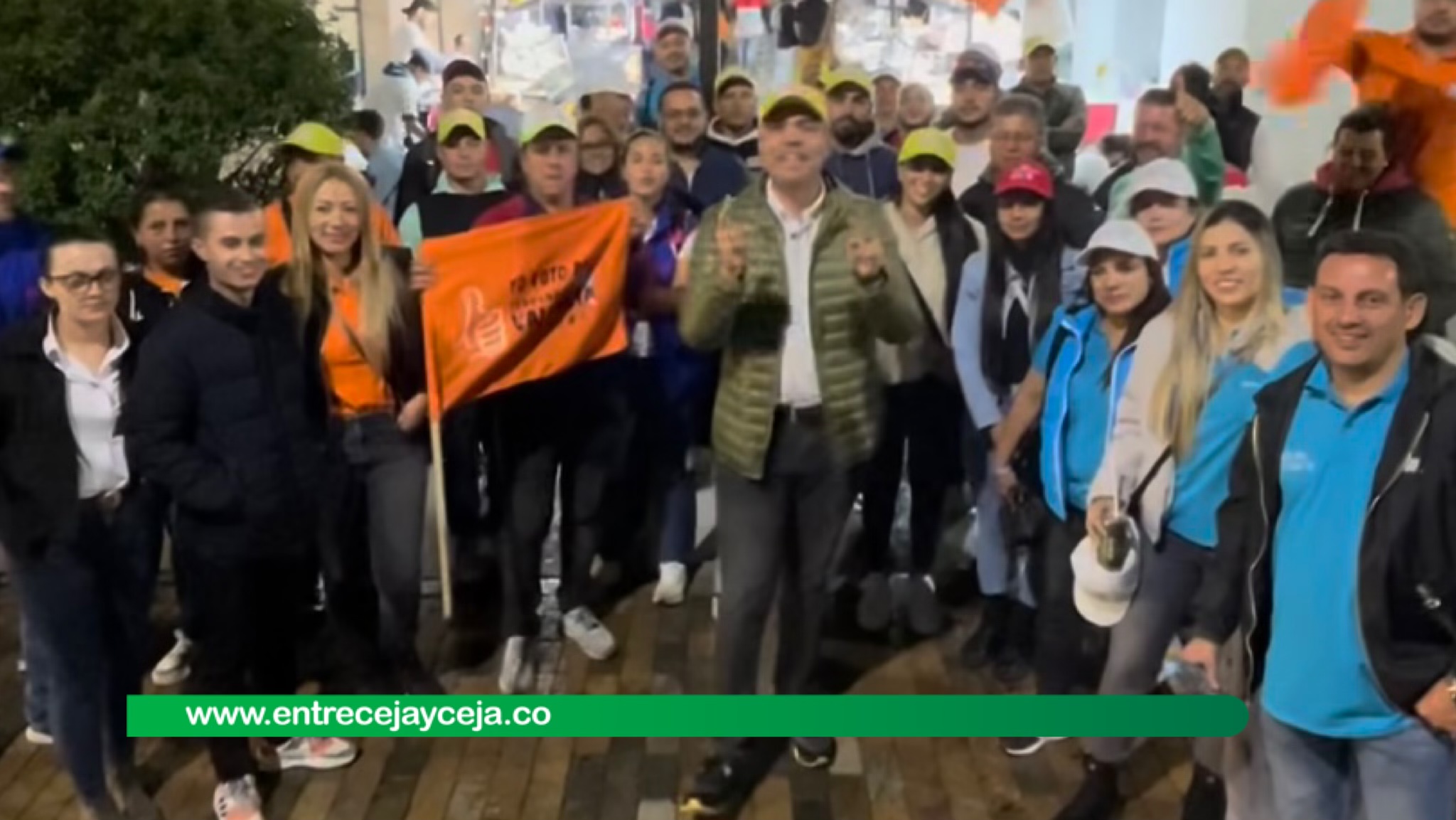 Tola recorrió Rionegro durante 24 horas