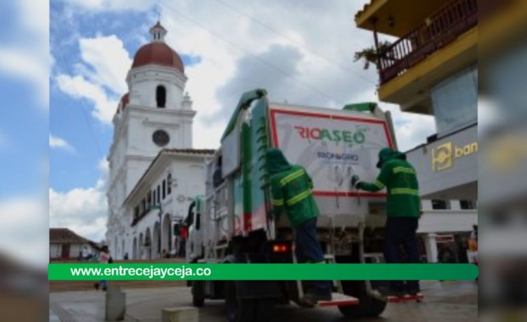 Gran incertidumbre en Rionegro por cambio de operador de recolección de basura y limpieza