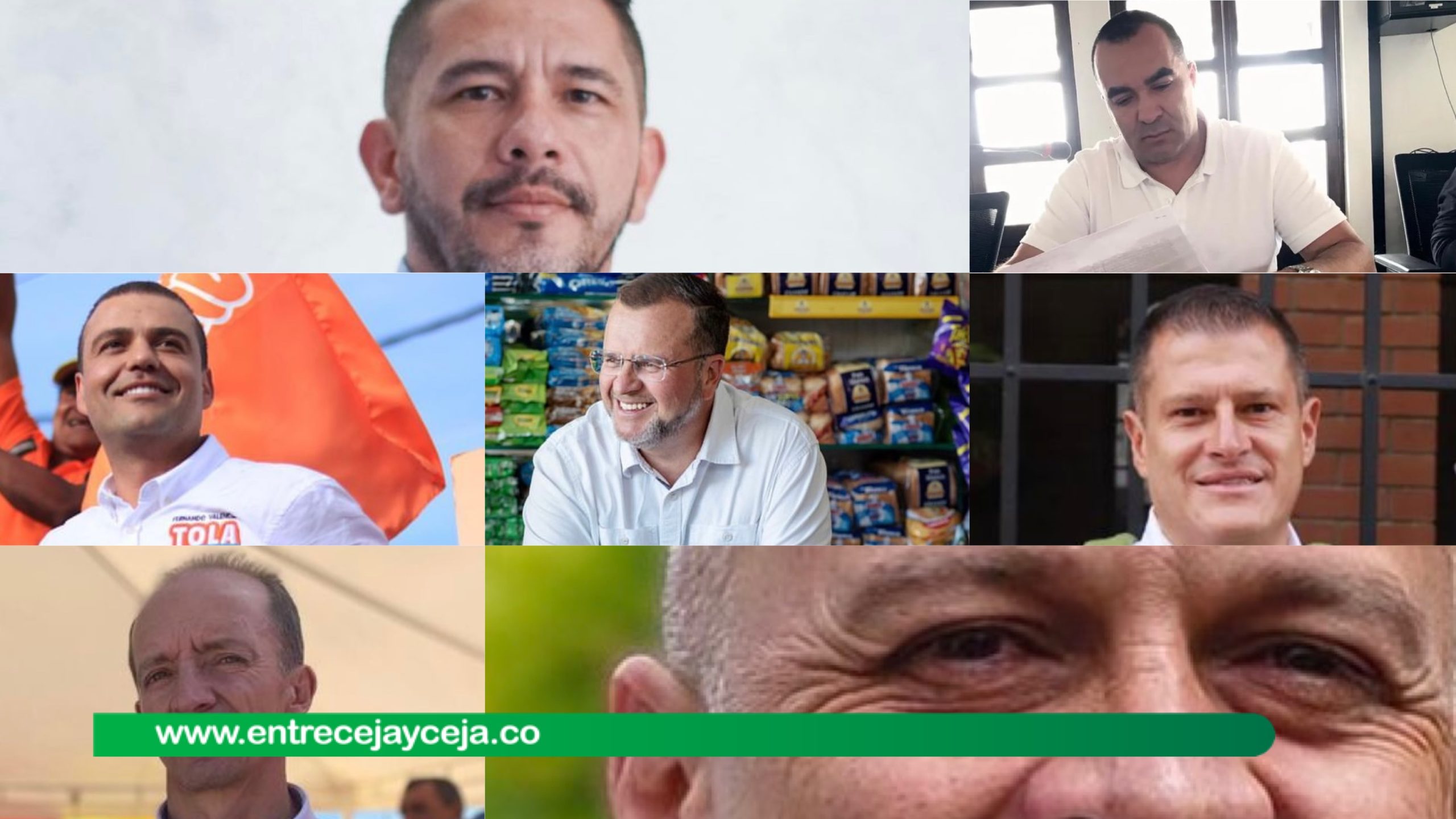Estos son los candidatos a la Alcaldía de Rionegro