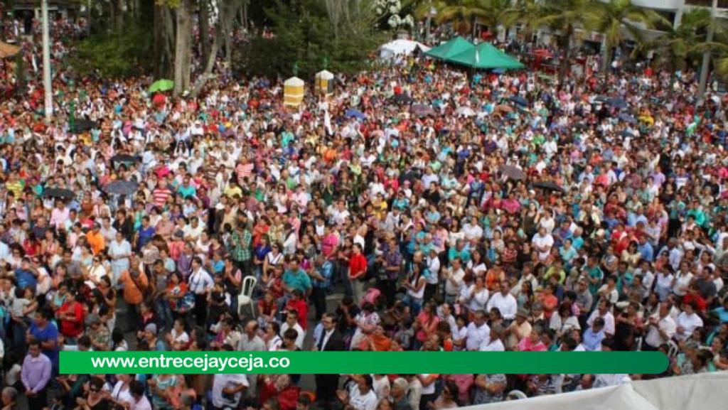 Las recomendaciones para asistir a la misa carismática de La Ceja
