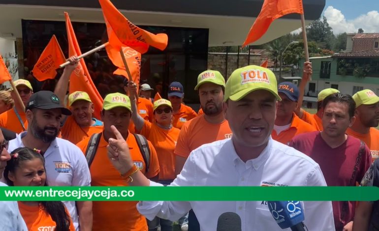 Fernando Valencia denunció corrupción en la construcción de CAIS en Rionegro