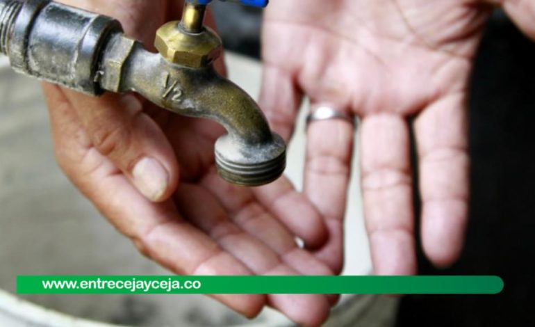 Por cambio de válvulas, varios sectores de Rionegro estarán sin agua