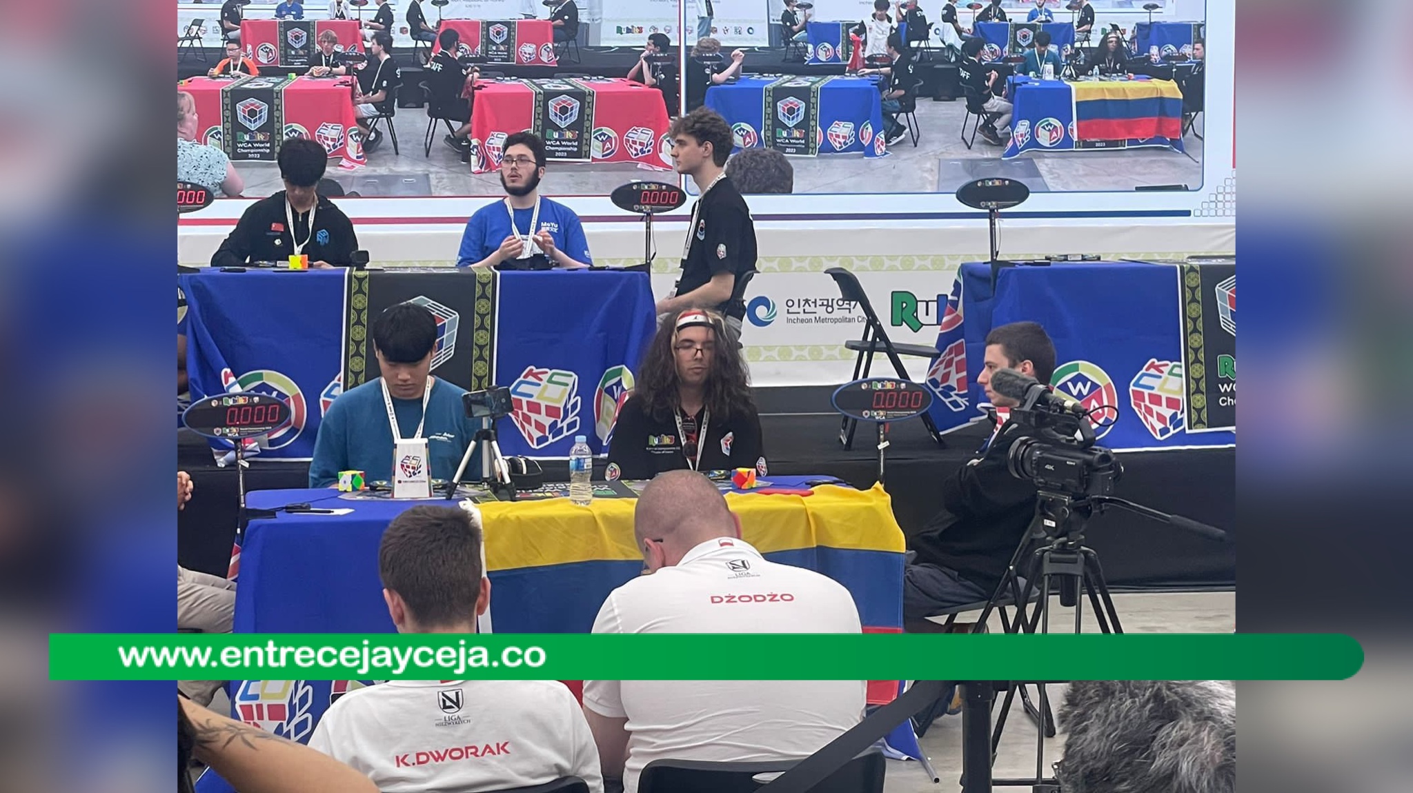 Rionegrero conquista el mundo con un cubo rubik