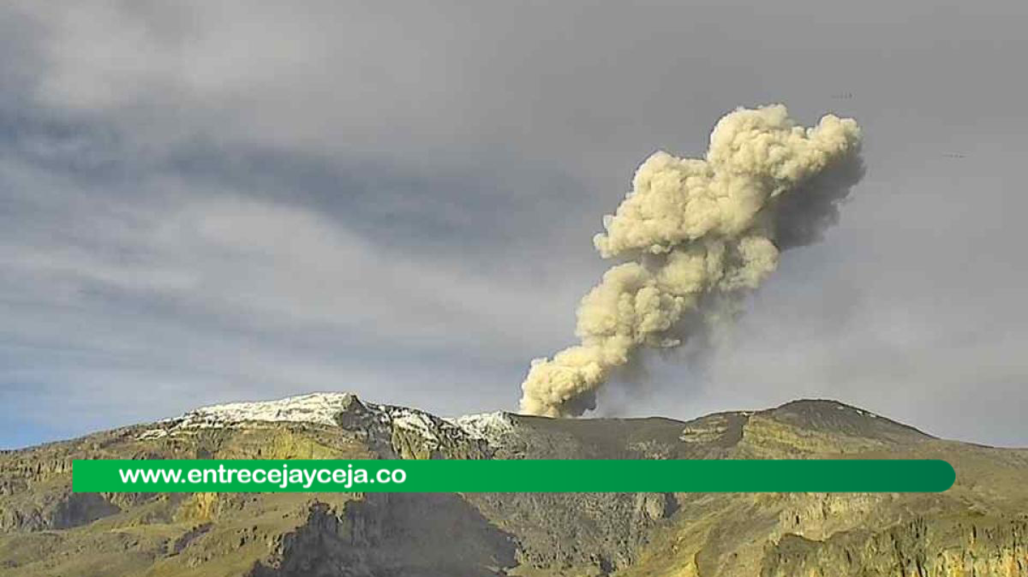 Volcán Nevado del Ruiz se encuentra activo y afecta a varios municipios de Caldas