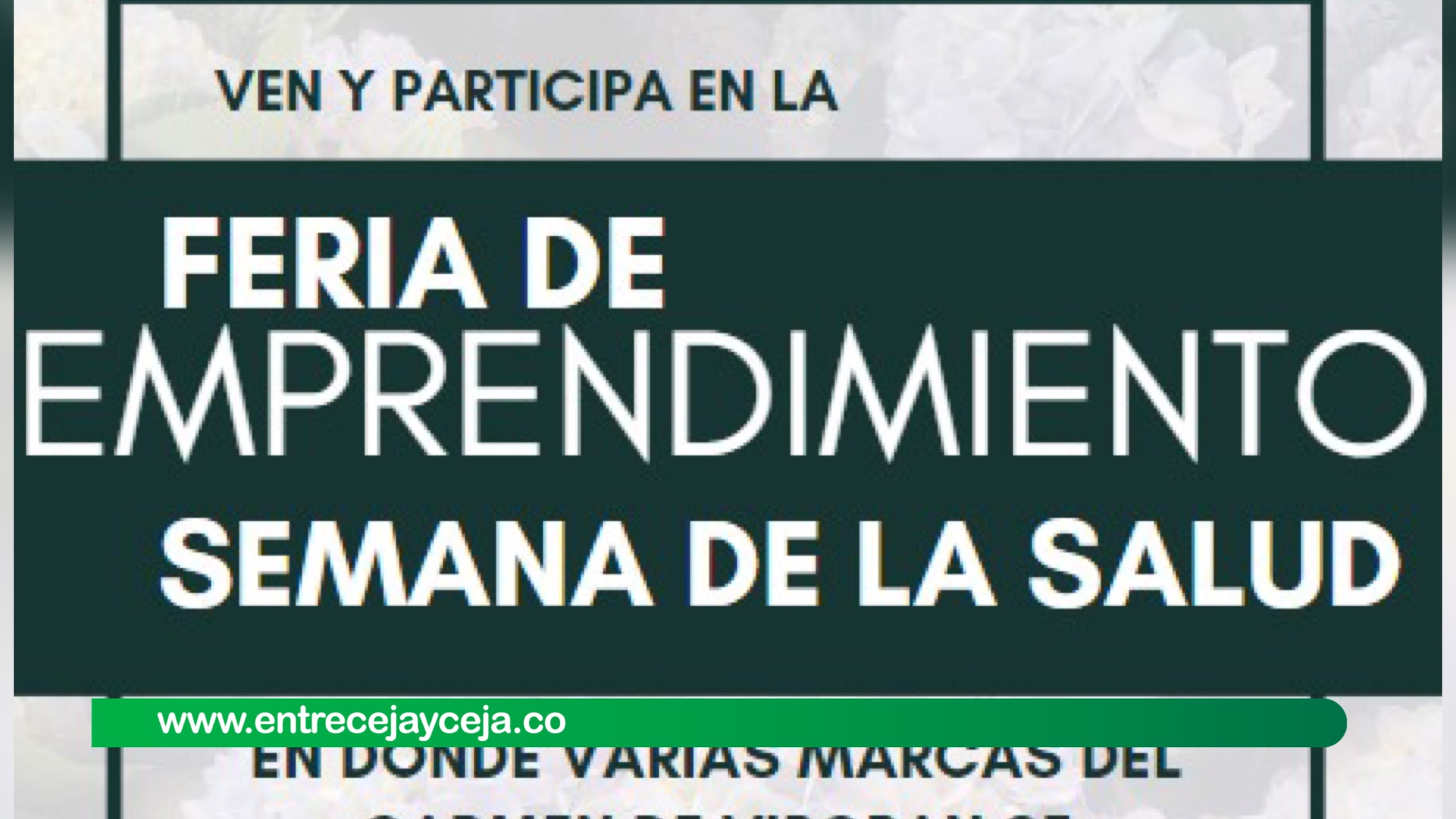Este jueves habrá feria de emprendimientos en la empresa Lupita Flowers