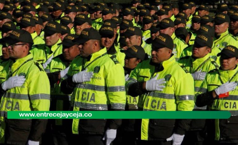 500 policías llegarán a  cubrir la falta de uniformados en Antioquia