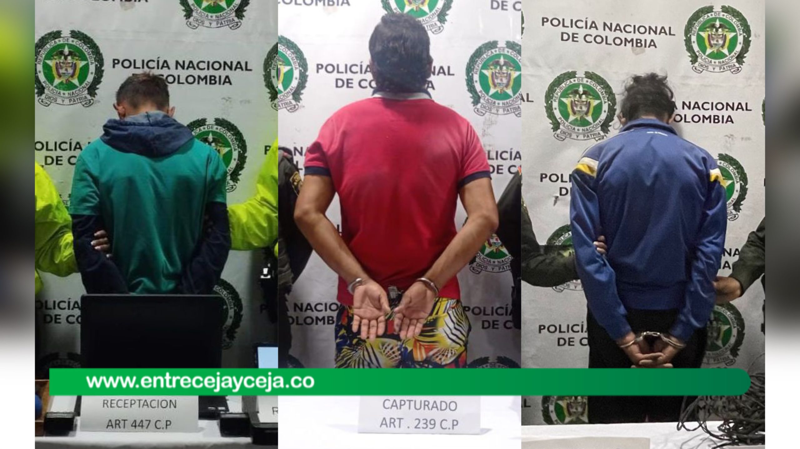 Se registraron en las últimas horas 3 capturas por hurto