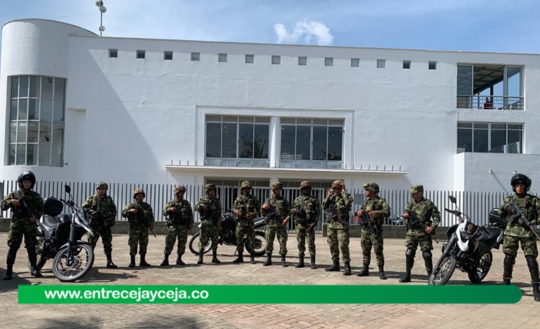 Más soldados llegan para reforzar la seguridad del Municipio