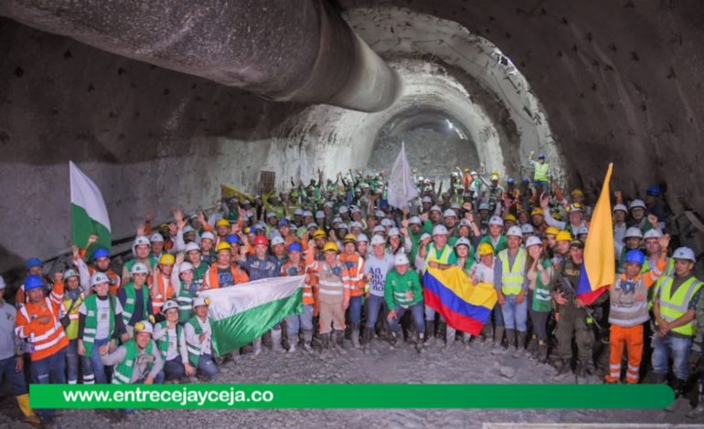 Culminan con éxito excavación del túnel más largo de América
