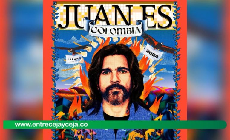 Juanes anunció su gira por Colombia