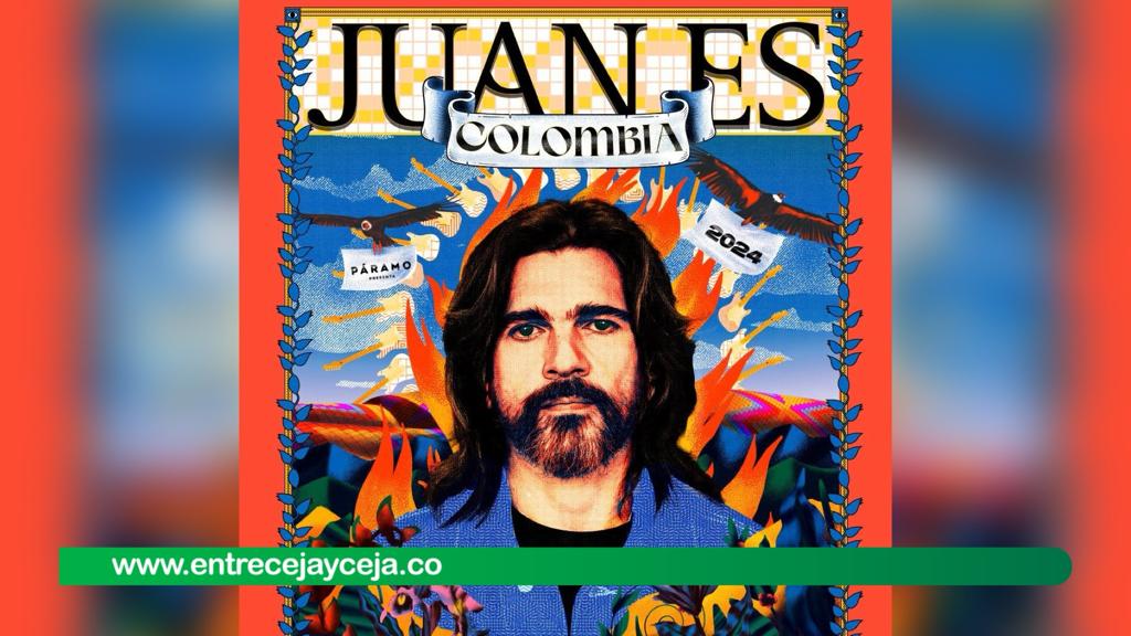 Juanes anunció su gira por Colombia