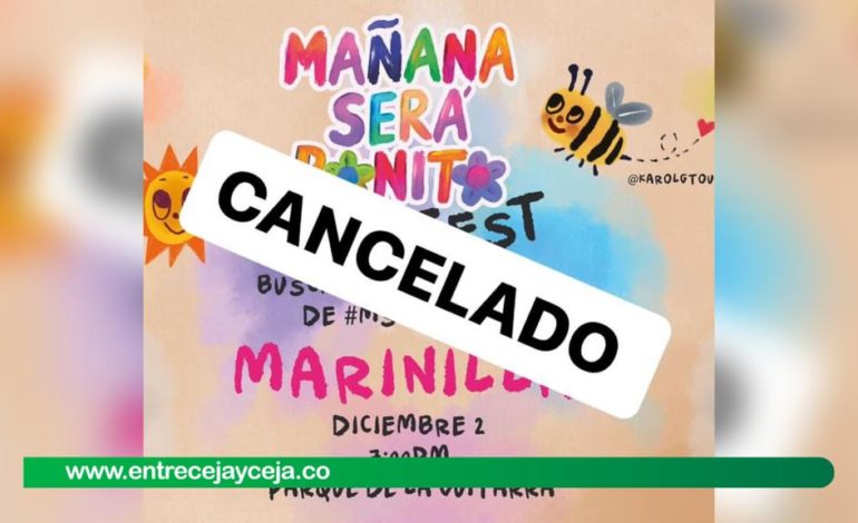 Cancelan proyección de concierto de Karol G en Marinilla