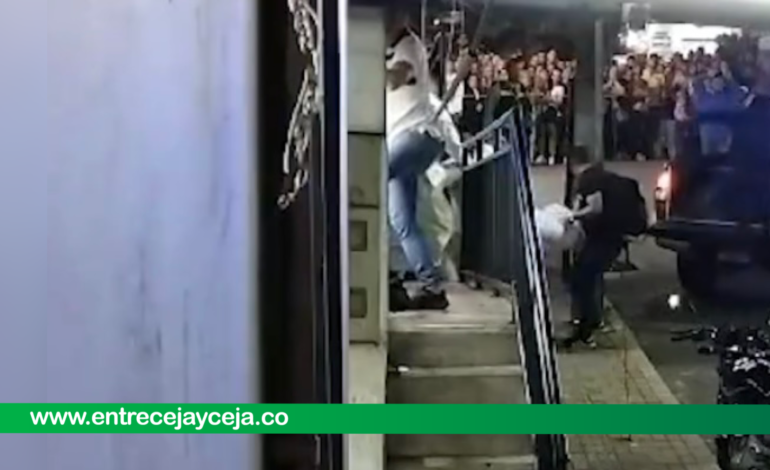 Delincuentes abrieron fuego contra un hombre dentro de una barbería de Marinilla
