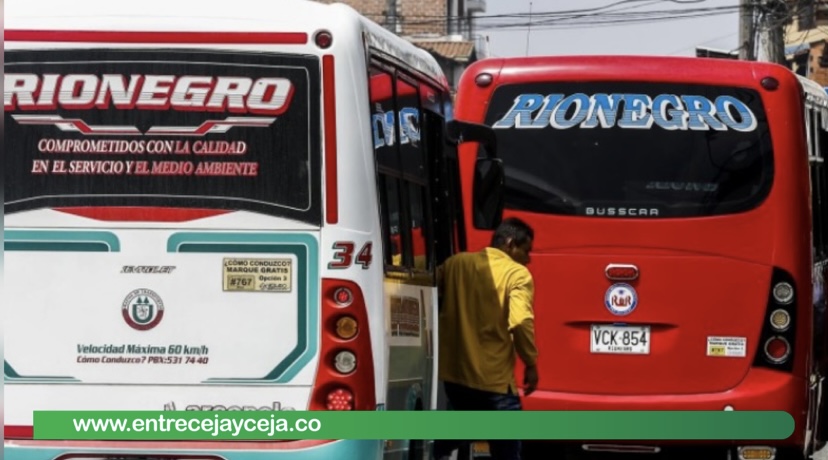 Línea F: la propuesta que busca unificar las rutas 04, 05 y 303 en Rionegro