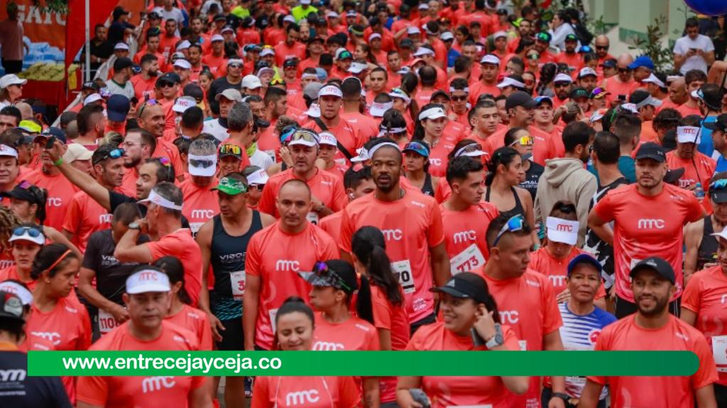 Más de 4 mil atletas participaron de la Media Maratón de La Ceja; dos kenianos salieron ganadores