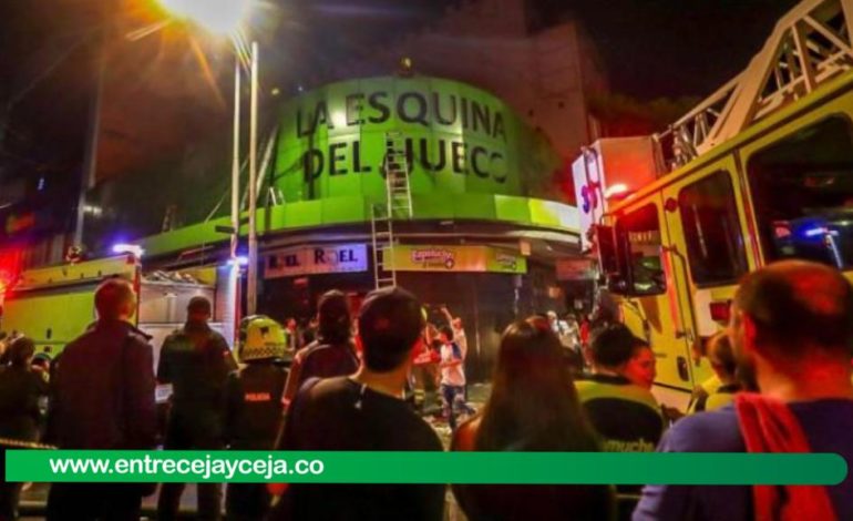Más de 28 locales fueron consumidos por incendio en el sector El Hueco de Medellín