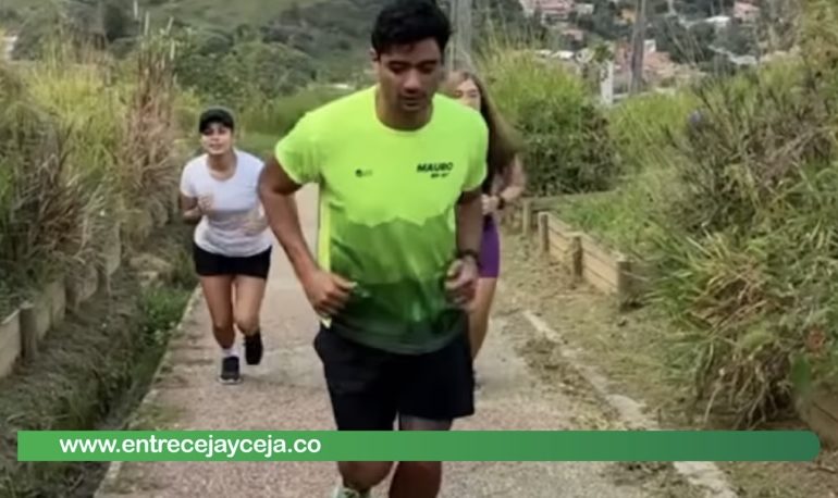 Por una noble causa, deportista corrió 24 horas desde Copacabana hasta Sonsón