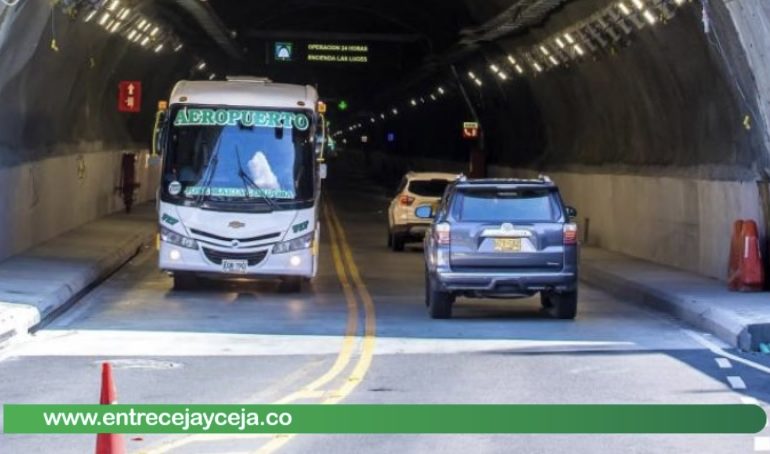 Aumentó el costo del pasaje de la ruta Rionegro-Medellín por el Túnel de Oriente