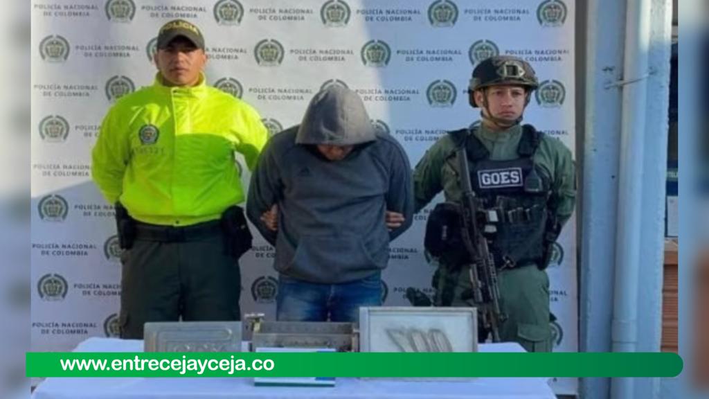 En Rionegro cayó peligroso narco pedido en extradición en el Perú