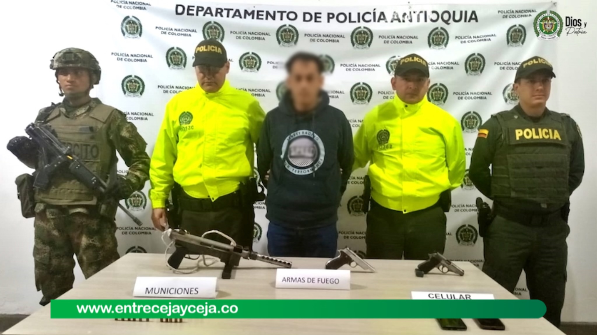 Capturado alias ‘El Polaco’ sicario del grupo ‘El Mesa’