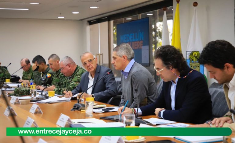 MinDefensa, gobernador y alcalde de Medellín realizaron consejo de seguridad
