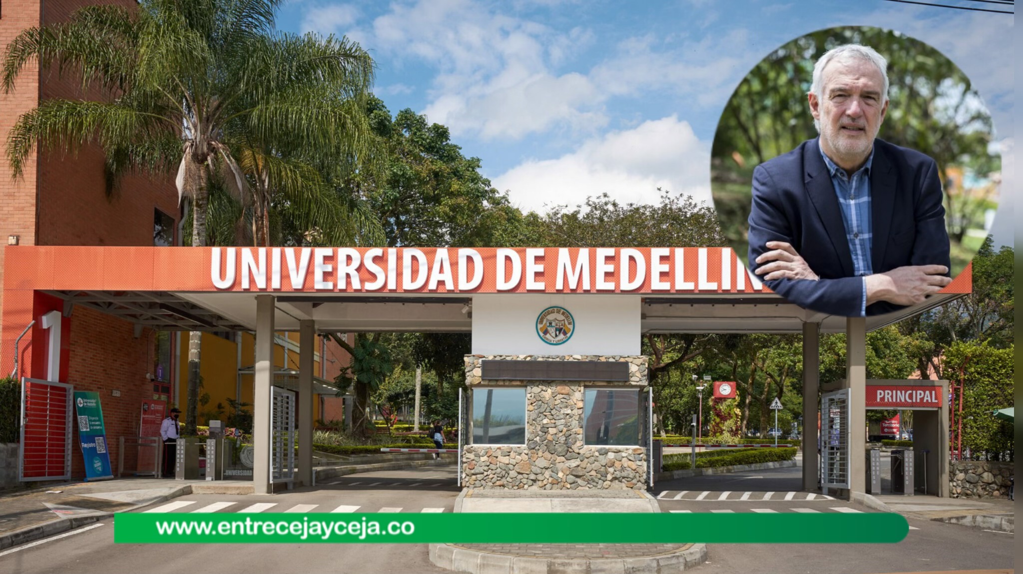 Rector de la UDEM, Federico Restrepo, pasa el timón a Elda Patricia Correa Garcés