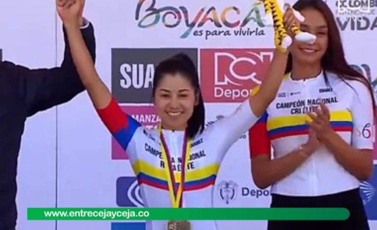 Paula Patiño hace historia al ganar el Campeonato de Ciclismo en Ruta