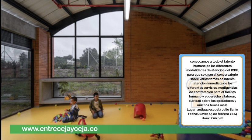 ¿Cuándo inician los CDI en Rionegro? Realizarán conversatorio para visibilizar problemáticas