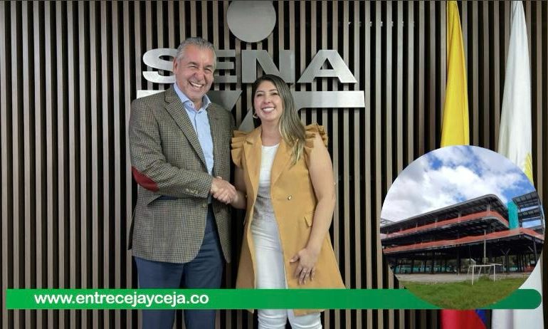 Alcaldesa de La Ceja se reúne con el director del Sena para destrabar sede regional, «será una realidad»