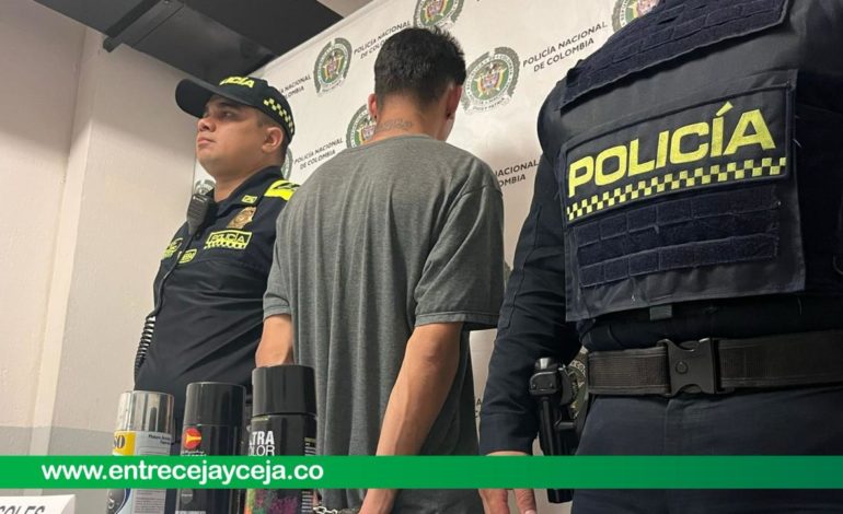 Un marinillo fue detenido por vandalizar el Metro de Medellín