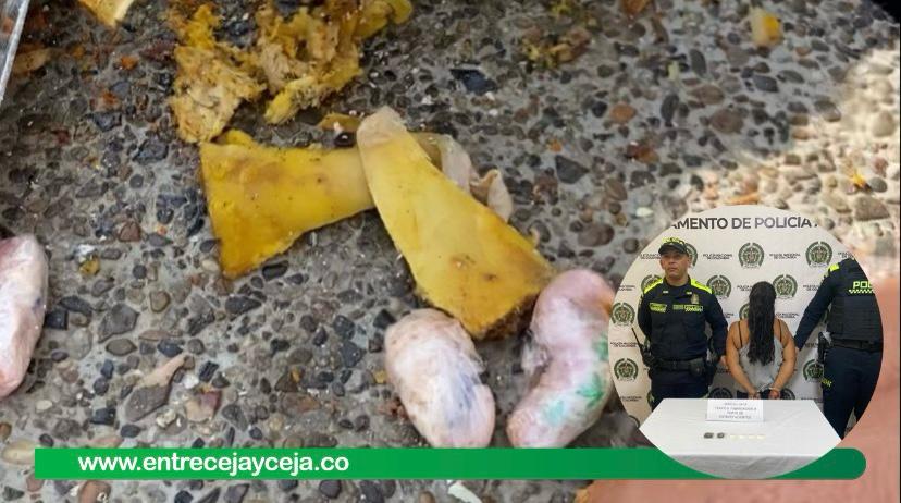Insólito: mujer fue detenida en Andes con huesos de pollo rellenos de droga