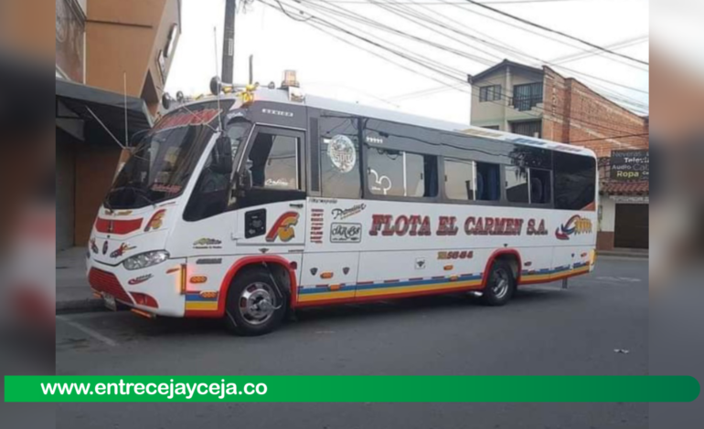 ¡Atentos! hay nuevas tarifas en el transporte público en El Carmen