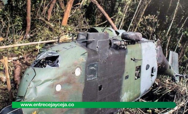 Accidente de helicóptero del Ejército deja varios heridos y fallecidos