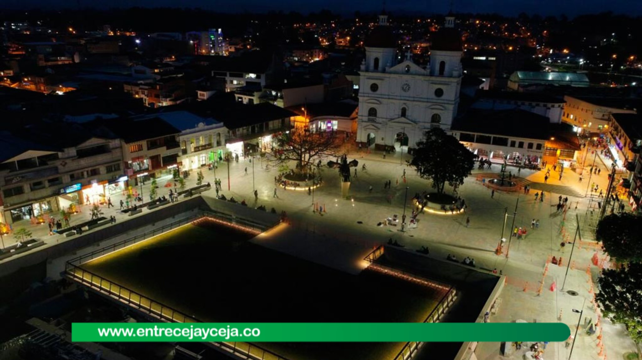 Nueva iluminación para la Plaza de la Libertad