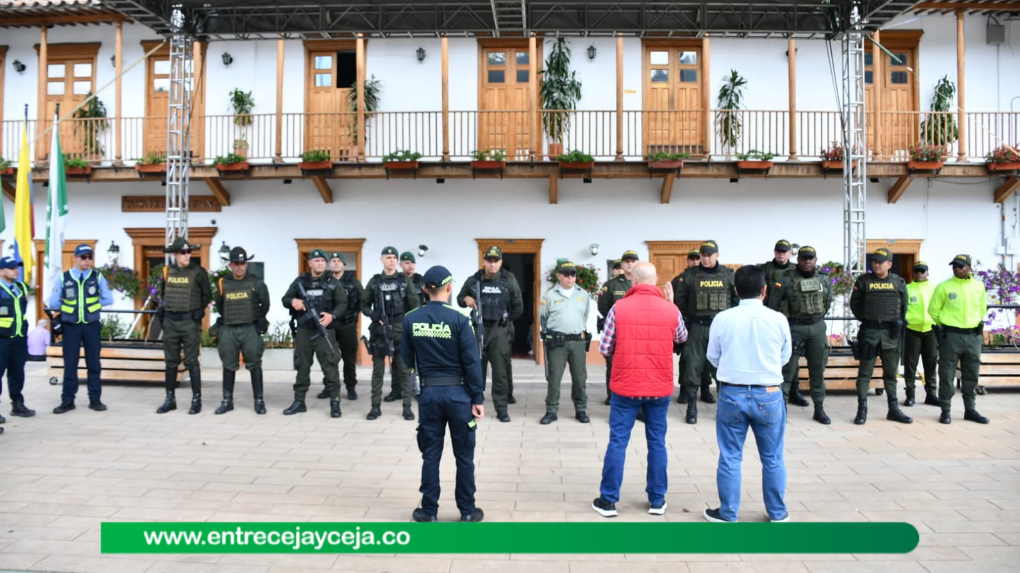 Fuerza Pública recorre el Municipio en jornada de Comando Situacional