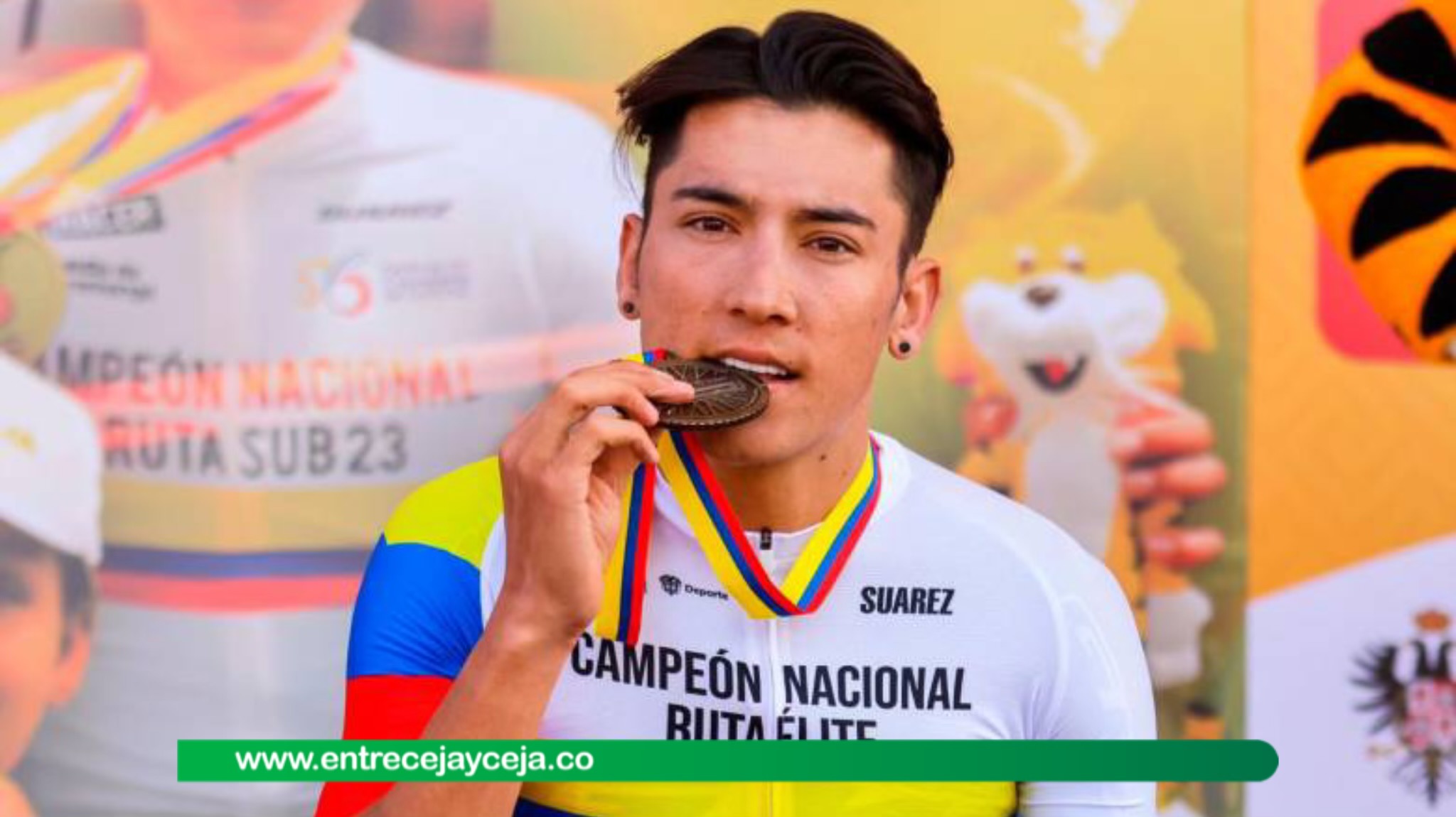 Alejandro Osorio, orgulloso Carmelitano, conquista Tunja en el Tour Colombia