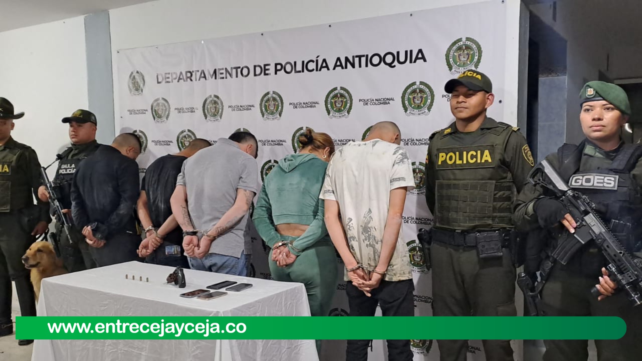 Captura de 5 delincuentes tuvo cinematográficas escenas; hubo tiros y hasta persecución
