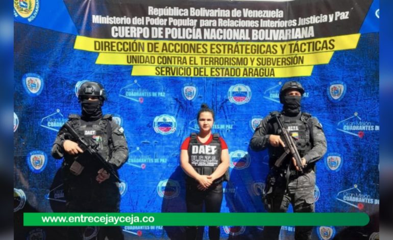 Capturan en Venezuela a mujer buscada por presunto abuso sexual y homicidio de bebé en Rionegro