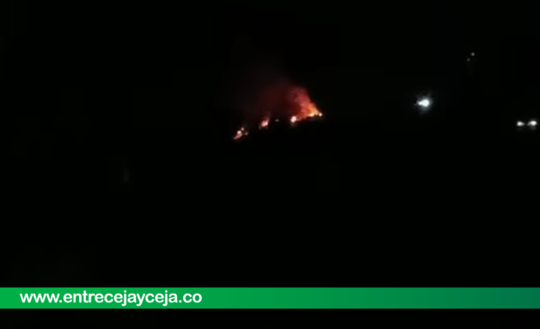 Incendio en zona rural de Sonsón fue controlado en un 100%