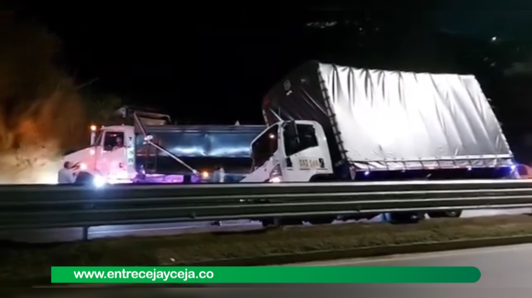 Grave accidente en la Autopista Medellín-Bogotá a la altura de Guarne deja varios heridos